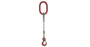 Single Leg Wire Rope Slings | 5mm-16mm | Soft & Thimble Eyes