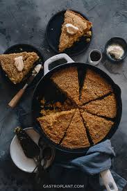 Slowly whisk the dry ingredients into the wet. Vegan Cornbread Gastroplant