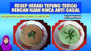 Walhasil, jadilah dan enak sekali😍 resep marmer cake jadul ala pak sahak memang anti gagal. Resep Kue Serabi Tepung Terigu Simpel Youtube