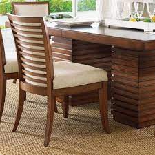 Modern Tommy Bahama Home Ocean Club Kowloon Side Chair Tommy Bahama Home Upholstered Dining Chairs Dining Chairs