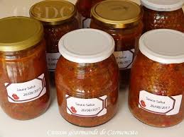 Conserve Sauce Salsa Cuisine Gourmande De Carmencita Sauce Salsa Cuisine Gourmande Cuisine