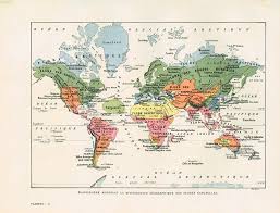 1920 Carte Distribution Geographiques Des Flores Naturelles Etsy Carte De Madagascar Illustration Carte Afrique