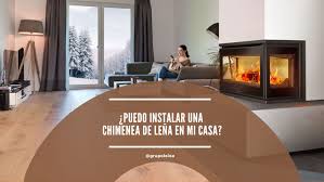 Estufas y chimeneas de leña. Una Chimenea De Lena En Mi Casa Asi De Facil Cocinas Banos Reformas Y Materiales