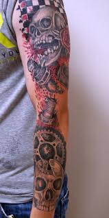 Pin Von Tattoo Kd Auf Engine Tattoo Mechaniker Tattoo Kolben Tattoo Tattoo Studio
