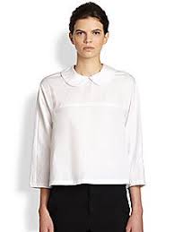 Comme Des Garcons Comme Des Garcons Peter Pan Collar Blouse S Peter Pan Collar Blouse Blouse S Blouse