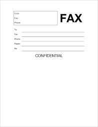 20 Free Fax Cover Templates Sheets In Microsoft Office Docx