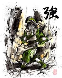 Shop affordable wall art to hang in dorms, bedrooms, offices, or anywhere blank walls aren't welcome. Toph With Sumi And Watercolor By Mycks Avatar The Last Airbender The Legend Of Korra Know Your Meme