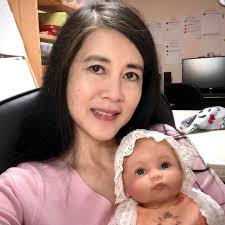 Rosalie, the seventh annual Such-A-Doll photo contest winner for  Ashton-Drake. I am thrilled to receive my artist's sample.￼ She is the  sweetest little thing!￼ 🥰❤️