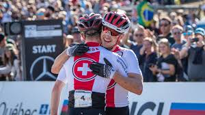 Mathias flueckiger (thomus rn swiss bike) won a battle of climbers over ondrej cink (kross orlen) to take the third round of the xco world cup in leogang, austria, on sunday. Swiss Cycling