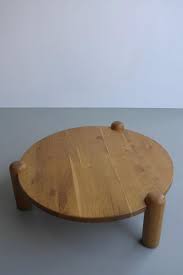 The acacia coffee table is an ideal way to add functional style to your outdoor living area thanks to its charming appearance and weather resistance. Extra Large Oak Round Coffee Table In Style Of Charlotte Perriand France 1960s At 1stdibs