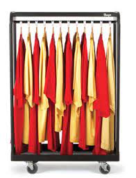 Outfit, costume, clothing, & wardrobe. Rack N Roll Garment Rack Wenger Corporation