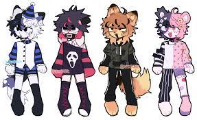 Closed By Vampc0re On Deviantart Cartoon Art Styles Cute Art Styles Kawaii Art