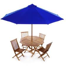 Atc To48 22 6pc Teak Patio Dining Set Blue Canopy By Atc Outdoor Furniture Http Www Teak Patio Furniture Teak Outdoor Furniture Outdoor Umbrella Table