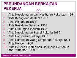 Kumpulan wang simpanan pekerja (kwsp). Fem 3106 Tajuk 8 Undang Undang Dan Pekerja Ppt Download