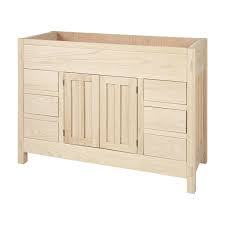Luz single bathroom vanity set, white, 48 by ari kitchen & bath (65) $1,360. 48 Unfinished Narrow Mission Hardwood Vanity Cabinet Only Reclaimed Wood Bathroom Vanity Unfinished Bathroom Vanities Wood Bathroom Vanity
