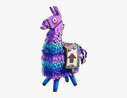 I haven't played much fortnite but i am a fan of the art designs. Loot Llama Fortnite Llama Free Transparent Clipart Clipartkey