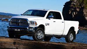 The ram 2500 laramie, laramie longhorn, limited and limited tungsten exclusively offer the 2018 ram 2500 has a starting msrp of $36,145 (plus destination fee). Ram 2500 3500 Laramie 2018 Pricing And Specs Confirmed Car News Carsguide