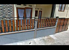 Sedangkan jarak besi kanan kiri bisa mencapai 80 cm. Keren 18 Model Pagar Rumah Minimalis Modern Terbaru Berbahan Kayu