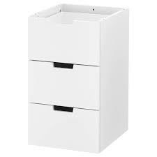 Ikea Nordli Commode Modulable 3 Tir Blanc La Maison Doit Etre Un Lieu Sur Pour Chaque Membre De La Famille C Est Pour Ikea Commode Solutions De Rangement