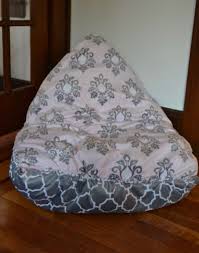 However, combining dried beans with another filler such as packing peanuts or polyester stuffing makes a great beanbag. This No Sew Diy Bean Bag Chair Is A Snap To Make Bean Bag Chair Pattern Bean Bag Chair Kids Diy Bean Bag