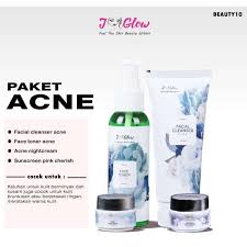 Berbagai produk skincare organik untuk jerawat yang cukup mudah didapat. Jual J Glow Skincare Paket Acne Original Bpom Untuk Atasi Jerawat Dan Bruntusan Ringan Untuk Kulit Berminyak Murah Juni 2021 Blibli