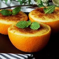 Orange Cheese Brulee Cups Cooking Tv Recipes Recipe Brulee Recipe Yummy Food Dessert Cooking Tv
