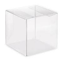 Transparent Acrylic Cake Box Clear PVC Acetate Plastic Cake Box Inch X Inch  X Inch Tall