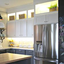 Diy Upper And Lower Cabinet Lighting From Thrifty Decor Chick