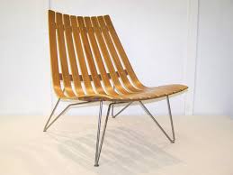designer bentwood slat lounge chair from norway chair furniture lounge chair