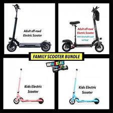 The Family Electric Scooter Bundle