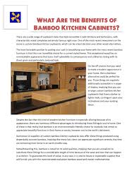 Check spelling or type a new query. What Are The Benefits Of Bamboo Kitchen Cabinets What Are The Benefits Of Bamboo Kitchen Cabinets By Domain Cabinetsdirect Issuu