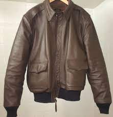 U S Authentic A 2 Horsehide Leather Flight Jacket Flight Jacket Bomber Jacket