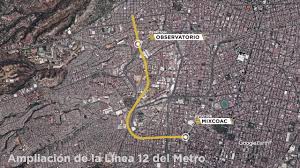 Ampliación de la línea 12 del metro costará 8,000 mdp no quiere decir que estas colonias van a ser afectadas al cien por ciento. La Secretaria De Obras Y Servicios De La Ciudad De Mexico
