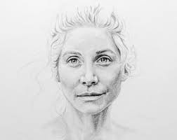 Impression d'art LOST TV Show Portrait au crayon de Juliet Burke Elizabeth  Mitchell Vol Oceanic 815 Initiative du Dharma Île Autres Suliet