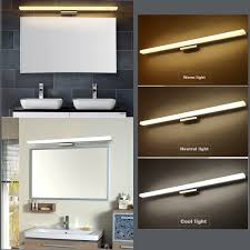 Check spelling or type a new query. Amazon Com Modern Bathroom Wall Light Mirror Front Led Lighting Waterproof Antifogging Led T Led Bathroom Lights Bathroom Wall Lights Modern Bathroom Lighting