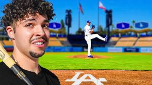 Dodgers Pitcher Alex Vesia Has Some Fun Training With Baseball YouTuber