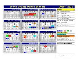 Jones County Public Schools Calendar 2021 And 2022 Publicholidays Us