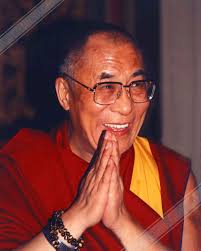 Dalai Lama Poster, Showing Gratitude