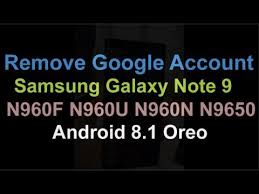 Aug 13, 2019 · you have not correctly answered his quest, imei repair for n960u is not supported with z3x box at the moment. Bypass Frp Lock Google Account Samsung Galaxy Note 9 Sm N960f Fd
