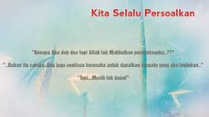 Jika anda seorang tersangka dalam kasus pidana Bersangka Baik Dengan Allah Short Video Youtube