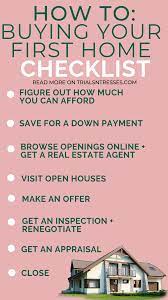 How To Buying Your First Home Checklist Millennial In Debt First Home Checklist Buying Your First Home Buying First Home