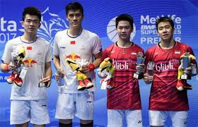 Kevin sanjaya sukamuljo dan marcus fernaldi gideon memang sudah lama menjadi salah satu andalan indonesia di sektor ganda putra. Marcus Fernaldi Gideon Kevin Sanjaya Sukamuljo Complete Remarkable Superseries Hat Trick In 2017 Badmintonplanet Com