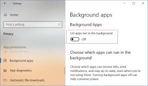 Open the settings app (using the windows key + i shortcut if you. Stop Apps From Running In The Background On Windows 10