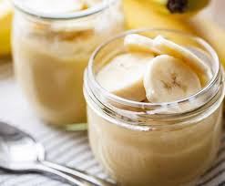 Creme A La Banane Au Thermomix Recette Thermomux Creme De Banane Thermomix Recette Dessert Facile Et Rapide