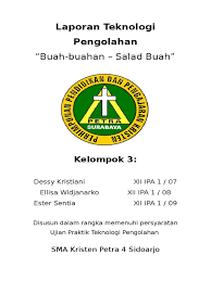 About press copyright contact us creators advertise developers terms privacy policy & safety how youtube works test new features press copyright contact us creators. Makalah Salad Buah Pdf
