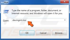 Open device manager using run command. How To Open Device Manager