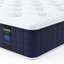 However, at 39 inches by 75 inches, two twin or twin xl beds provide close to the amount of space of a king or california king mattress, which measures 76 inches wide by 80 inches long. Buy Twin Xl Mattress Coolvie 10 Inch Twin Xl Size Hybrid Mattress Individual Pocket Springs With Memory Foam Bed In In A Box Cooler Sleep With Pressure Relief And Support Online In