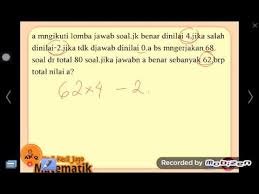 We did not find results for: Soal Cerita Matematika Sd Kelas 4 5 6 Nilai Benar Youtube