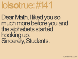 Funny Quotes And Sayings About Math. QuotesGram via Relatably.com