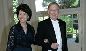 В 2003—2007 годах организатор большинства в сенате. Gop Senator Mitch Mcconnell Blasts Racist Twitter Attack By Liberal Group On His Taiwanese Born Wife Blamed For Outsourcing American Jobs Daily Mail Online